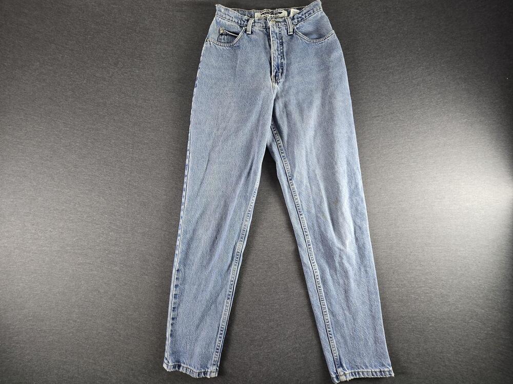 Vintage Anchor Blue Jeans 
7/8M Mom High Rise Relaxed Denim 90s vintage Y2K